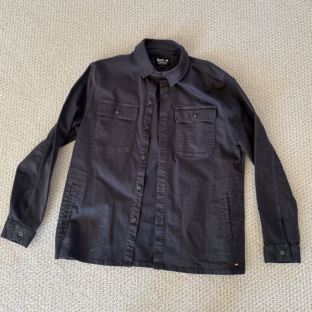 Barbour heavy cotton Men's Overshirt Size XL